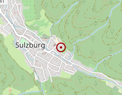 Karte: Ev. Sozialwerk Müllheim e.V. Pflegeheim Sulzburg