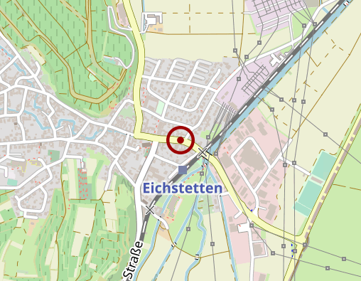 Karte: Kirchliche Sozialstation Nördlicher Breisgau e.V. Tagespflege Eichstetten