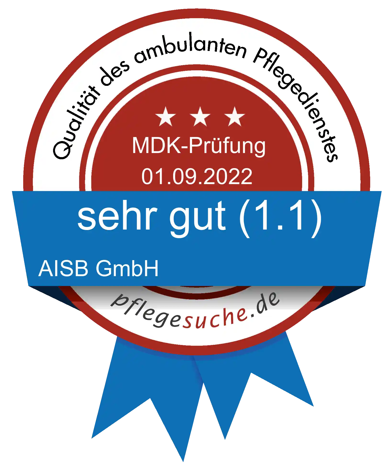 Siegel Benotung: AISB GmbH