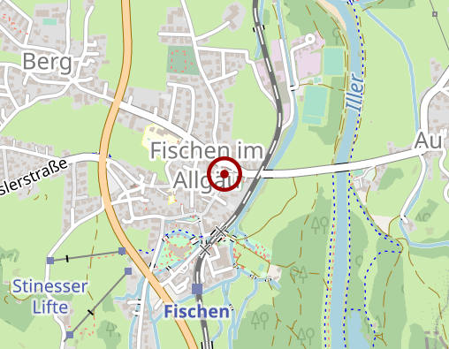 Karte: Johanniter Tagespflegeeinrichtung Fischen im Allgäu