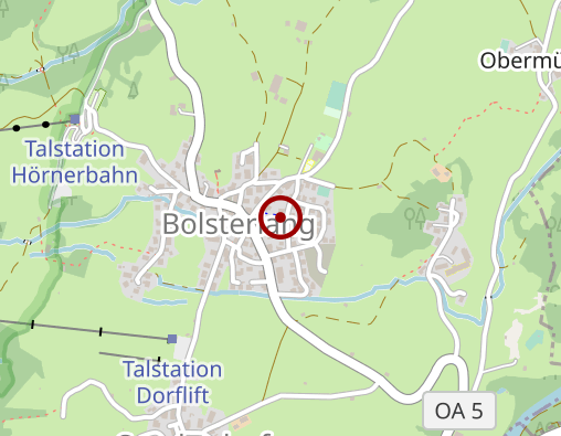 Karte: Praxis im Bergdorf