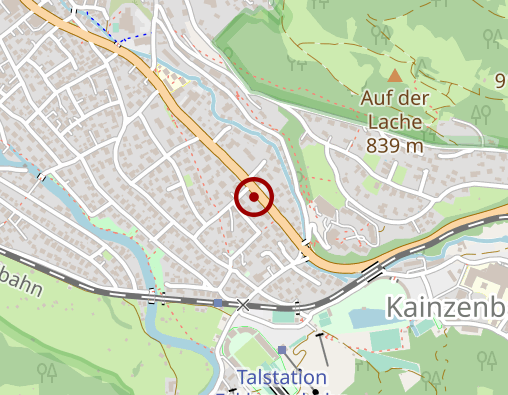 Karte: Kiste Bestattungen