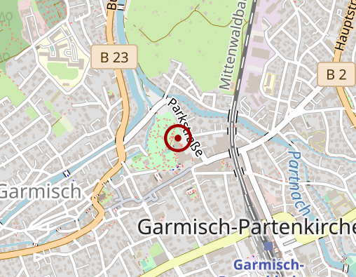 Karte: Taxi-, Mietauto- und Pferdedroschken-Vereinigung Garmisch-Partenkirchen e.V.
