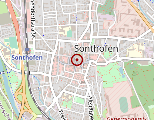 Karte: AllgäuPflege gGmbH Ambulante Pflege und Betreuung