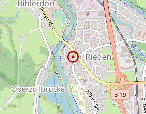 Karte: Ambulanter Pflegedienst "Hermine"