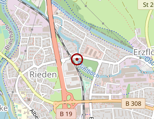 Karte: Deutsche Lebensrettungsgesellschaft Kreisv. OA Sonthofen e.V.