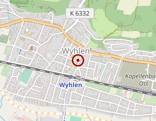 Karte: Deutsches Rotes Kreuz Rettungsdienst, Ortsverein Wyhlen