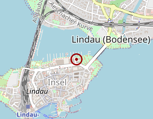 Karte: BRK Lindau -Ambulanter Pflegedienst-