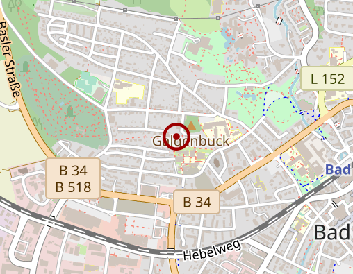 Karte: Mobiler Sozialer Dienst des DRK Kreisverband Säckingen