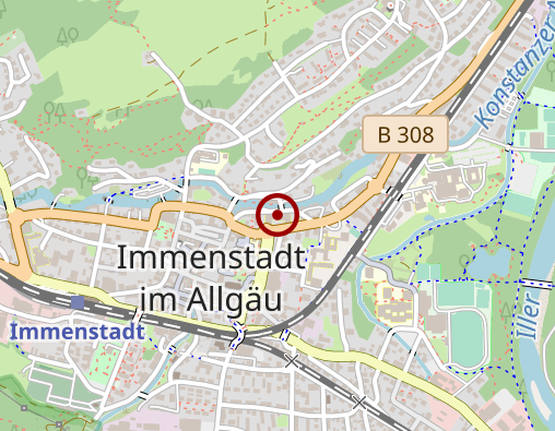 Karte: AllgäuPflege gGmbH Spital Immenstadt