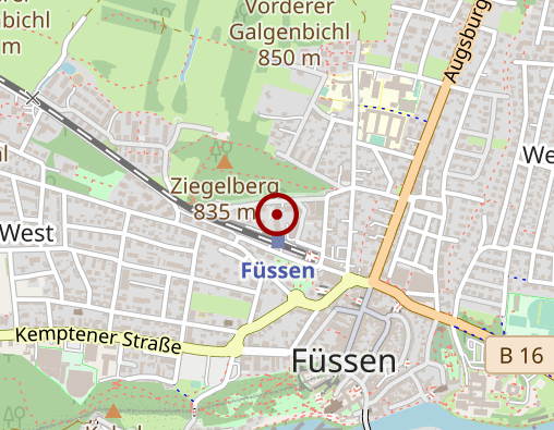 Karte: Ambulante Intensivpflege Becker