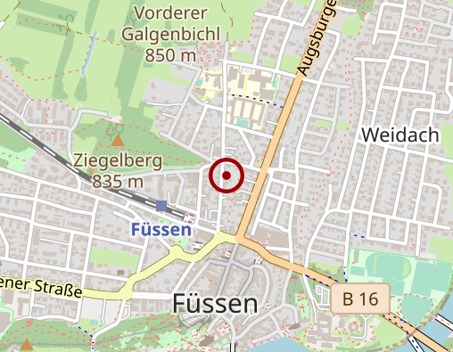 Karte: Diakonisches Werk Sozialpsychiatrischer Dienst / Betreutes Wohnen