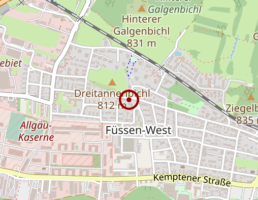 Karte: Drei Tannen Apotheke