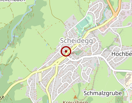 Karte: Thai-Massage-Scheidegg Thailändische Massagen