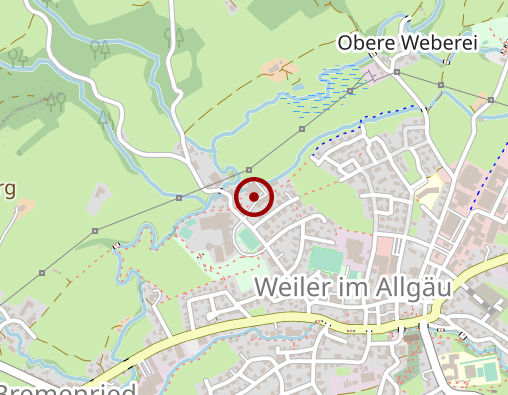 Karte: Westallgäuer Seniorenbetreuungs gGmbH