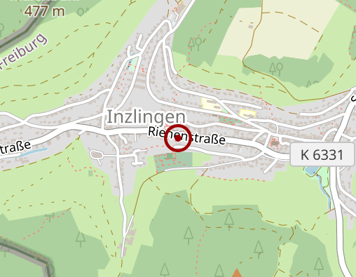 Karte: Katholische Sozialstation Lörrach-Inzlingen e. V.