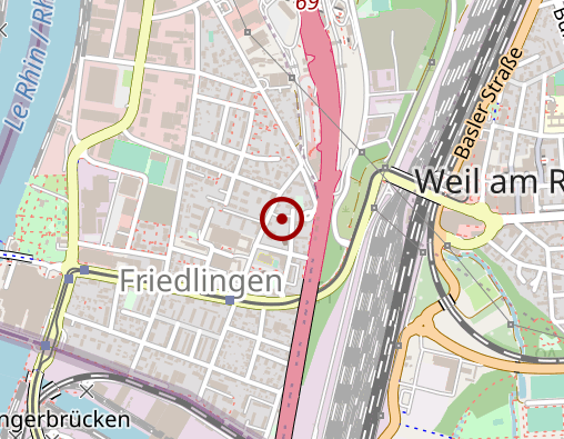 Karte: DRK Rettungsdienst Lörrach gGmbH, Rettungswache