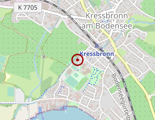 Karte: Deutsches Rotes Kreuz e.V. Kreisverb. Bodenseekreis e.V.