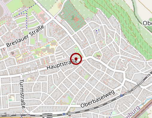 Karte: Diakoniestation Weil am Rhein Weil am Rhein Vorderes Kandertal e.V.