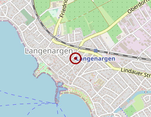 Karte: Deutsches Rotes Kreuz Ortsgruppe Langenargen