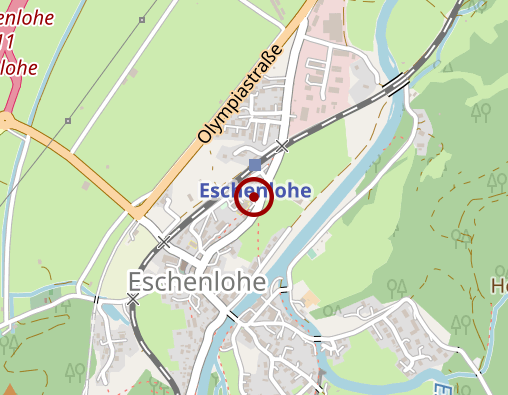 Karte: St. Barbara Privates Seniorenheim GmbH Ambulanter Pflegedienst Eschenlohe