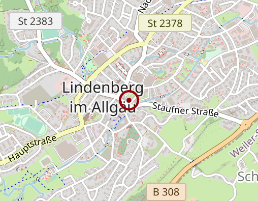 Karte: Optenberg Therapiezentrum