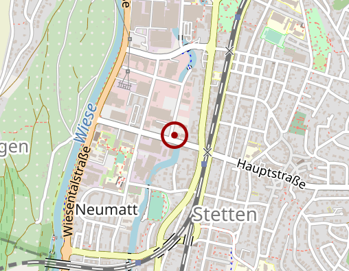 Karte: Rettungsdienst Lörrach gGmbH