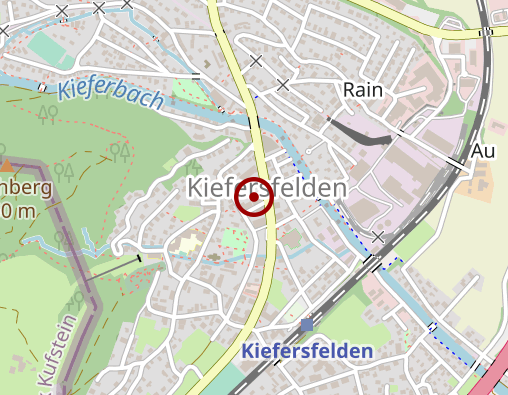 Karte: Heilpraktiker für Psychotherapie Kiefersfelden