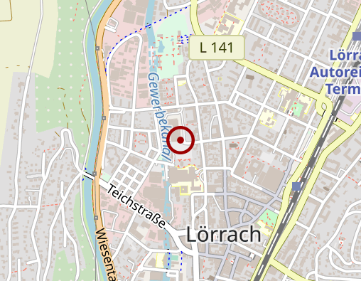 Karte: Arbeitsgemeinschaft Lörracher Taxibetriebe