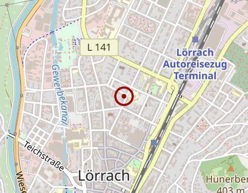 Karte: Caritas Kreisverband Lörrach e.V. - Demenzberatungsstelle -