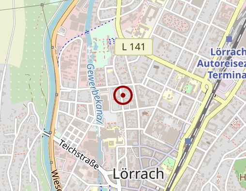 Karte: AKRM Drogen- u. Jugendberatung