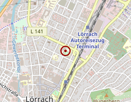 Karte: St. Elisabethen-Krankenhaus Lörrach gGmbH