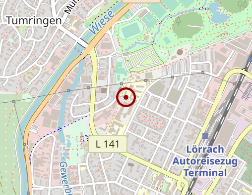 Karte: Kooperationsangebote und Kurse - Lebenshilfe Lörrach -