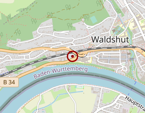 Karte: Psychiatrisches Behandlungszentrum Waldshut