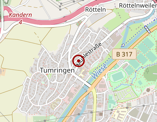 Karte: Tumringer-Apotheke