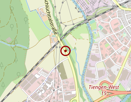 Karte: Caritaswerkstätten Hochrhein gGmbH