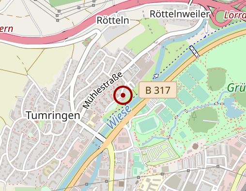 Karte: Leben + Wohnen gGmbH