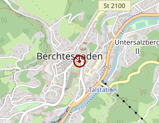 Karte: Taxi-Zentrale Berchtesgaden e.G.