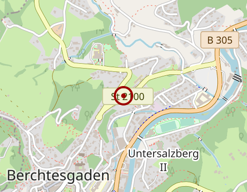 Karte: Bürgerheim Berchtesgaden