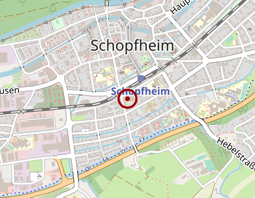 Karte: Curare gGmbH - Alltagsbegleitung -