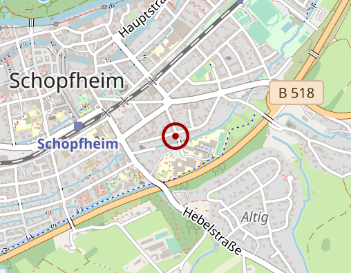 Karte: Itzin Hans GmbH Schreinerei und Bestattungen