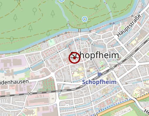 Karte: Seniorenhaus Schopfheim Tagespflege 3