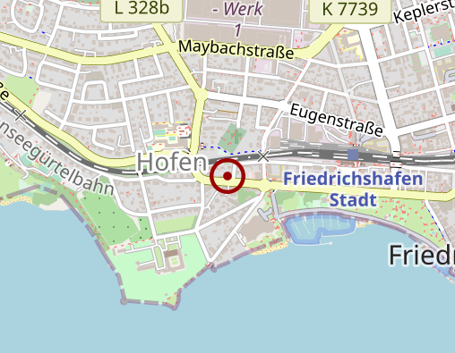 Karte: MiM Bodenseekreis Pflege GmbH