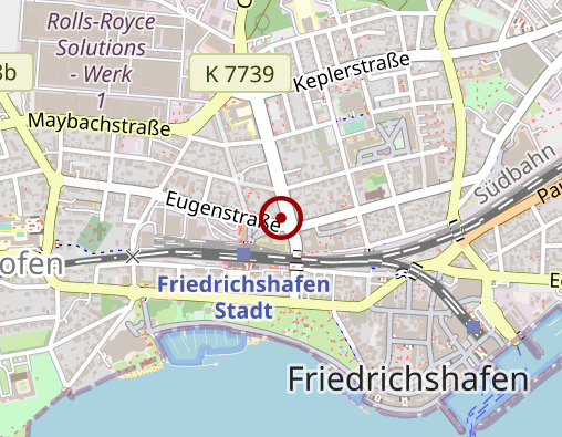 Karte: Zeppelin-Apotheke