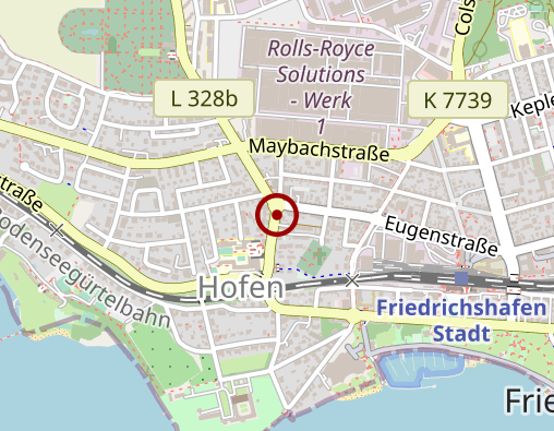 Karte: Hofener-Apotheke