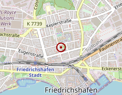 Karte: Psychosoz. Beratungsstelle für Suchtkranke Suchtberatungsstelle der Diakonie