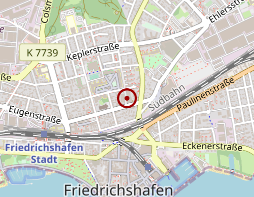 Karte: Müller Axel Praxis für Osteopathie u. Krankengymnastik