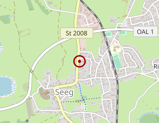 Karte: Caritas-Zentrum-Seeg