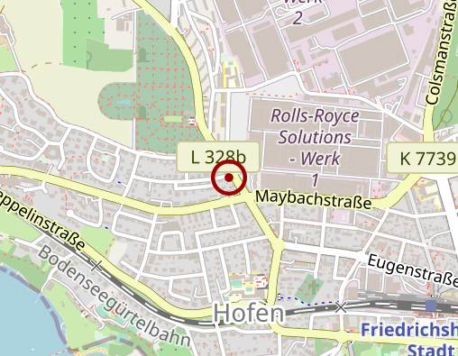 Karte: Bestattungshaus HOFEN