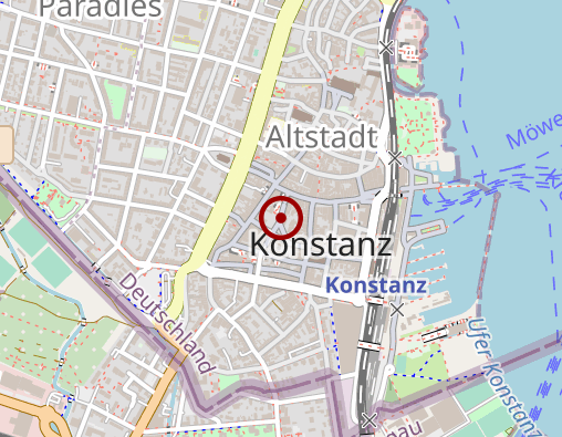 Karte: Habermann-Fearns Michaela Dr.med. Ärztin für Allgemeinmedizin